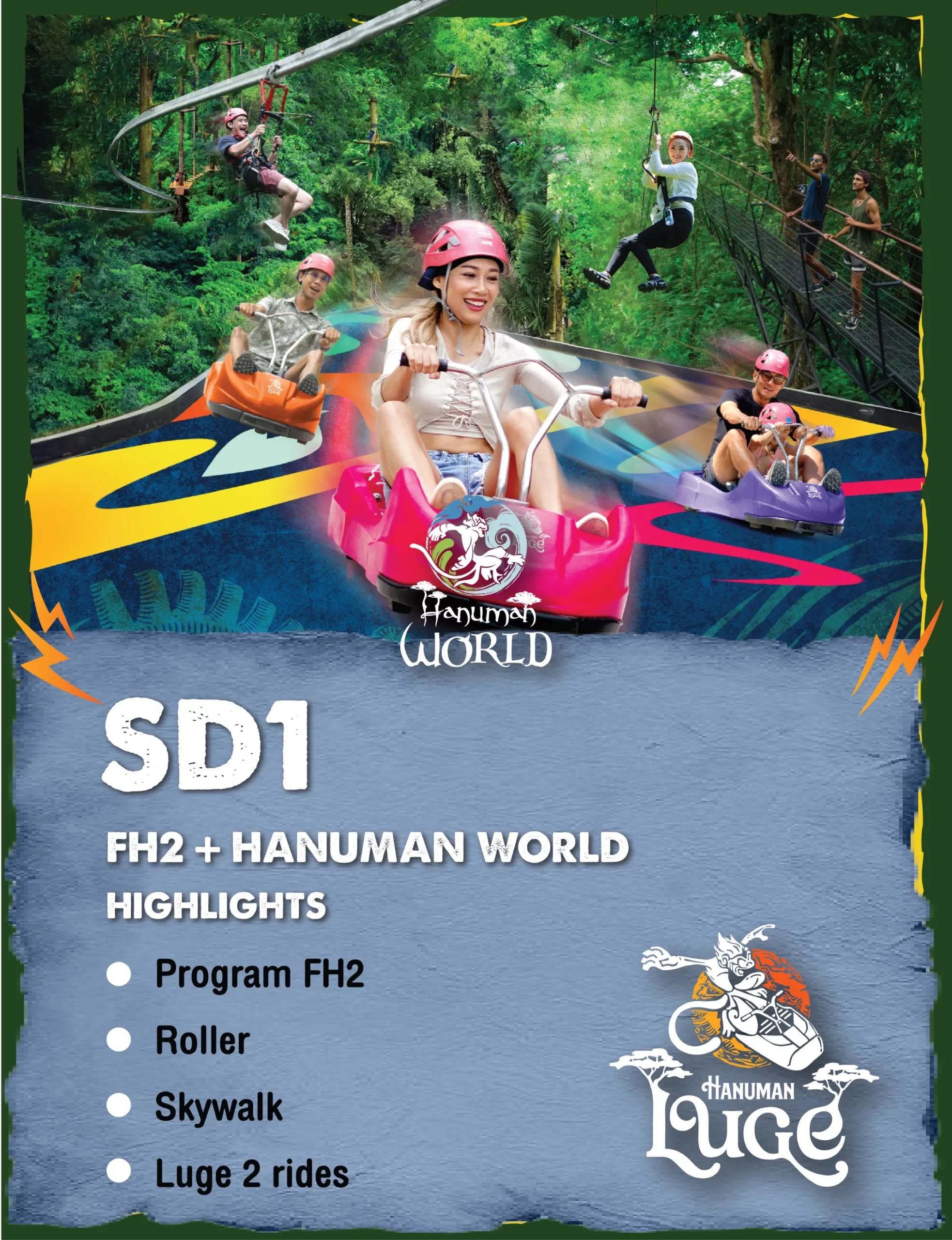 SD1 Plus / FH2 + Hanuman World
